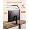 LED Desk Lamp with Clamp Double Head Adjustable Gooseneck 50 Lighting Modes Timer